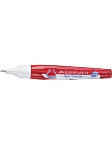 Correttore a penna Faber Castell 8 ml punta in metallo - 387808