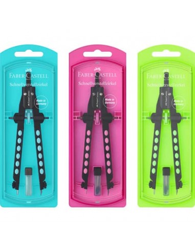 Espositore 5 balaustroni Faber-Castell Factory neon colori assortiti - 174342