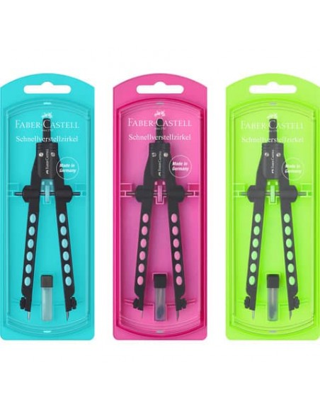 Espositore 5 balaustroni Faber-Castell Factory neon colori assortiti - 174342