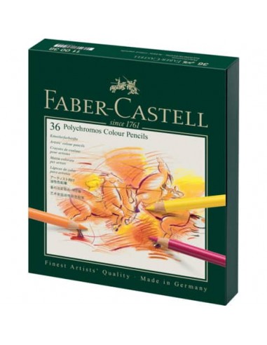 Matite colorate permanenti Faber Castell Polychromos mina 3