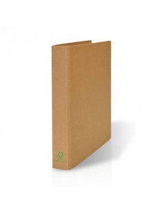 Raccoglitore Euro-cart Eco Elite a 4 anelli Ø 30 mm conf. 2 avana FMCXCAECO04-30AV