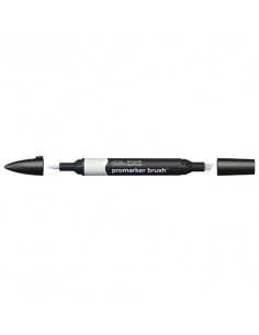 Pennarelli doppia punta Winsor&Newton Promarker brush cool grey 2 CG2 - 0204160