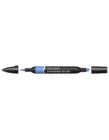 Pennarelli doppia punta Winsor&Newton Promarker brush china blue B736 - 0204198