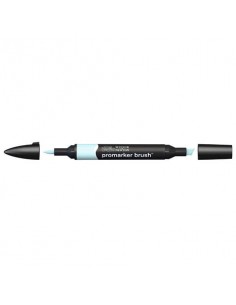 Pennarelli doppia punta Winsor&Newton Promarker brush cool aqua C429 - 0204204