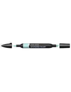 Pennarelli doppia punta Winsor&Newton Promarker brush pebble blue C217 - 0204373