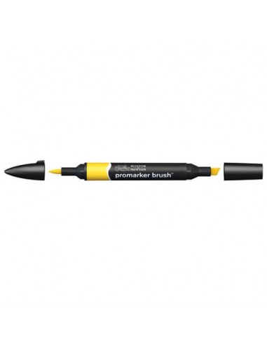 Pennarelli doppia punta Winsor&Newton Promarker brush sunflower Y156 - 0204224
