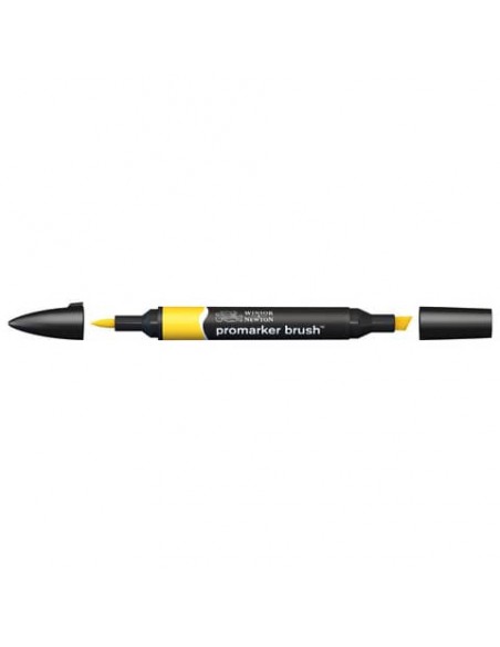 Pennarelli doppia punta Winsor&Newton Promarker brush sunflower Y156 - 0204224