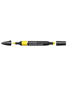 Pennarelli doppia punta Winsor&Newton Promarker brush canary Y367 - 0204166