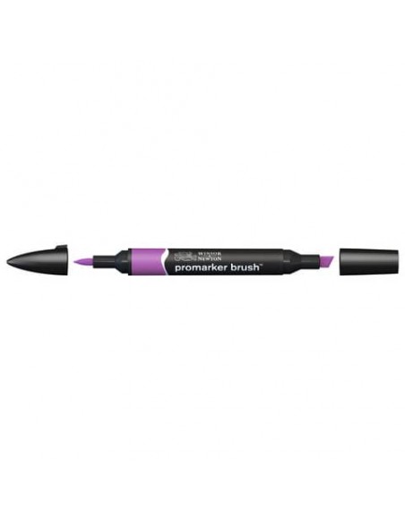 Pennarelli doppia punta Winsor&Newton Promarker brush purple V546 - 0204542