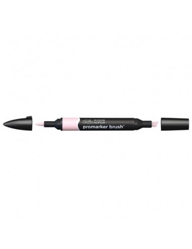 Pennarelli doppia punta Winsor&Newton Promarker brush pale pink R519 - 0204220