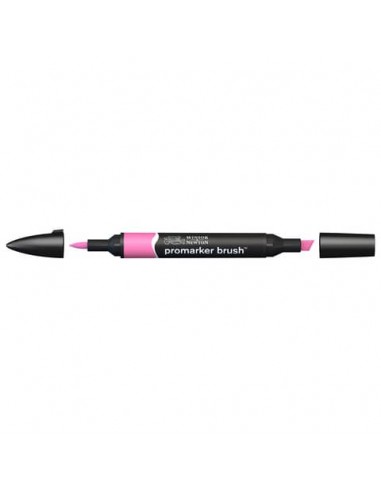 Pennarelli doppia punta Winsor&Newton Promarker brush cerise M647 - 0204375