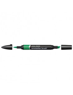 Pennarelli doppia punta Winsor&Newton Promarker brush lush green G756 - 0204228