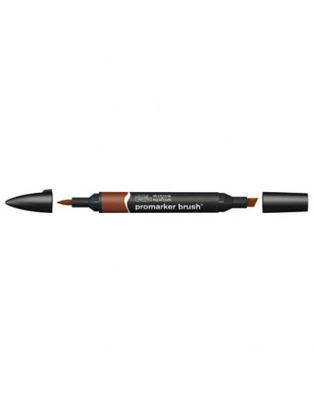 Pennarelli doppia punta Winsor&Newton Promarker brush henna O225 - 0204105