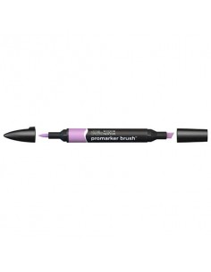 Pennarelli doppia punta Winsor&Newton Promarker brush wild orchid V746 - 0204323