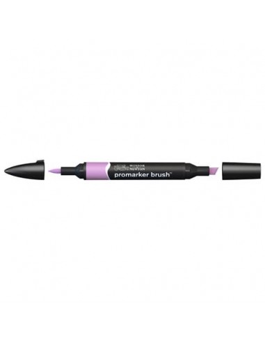 Pennarelli doppia punta Winsor&Newton Promarker brush wild orchid V746 - 0204323