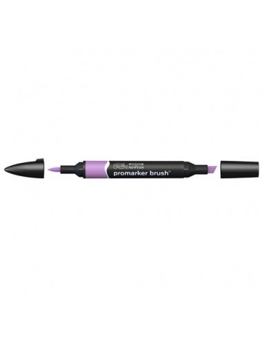 Pennarelli doppia punta Winsor&Newton Promarker brush amethyst V626 - 0204167