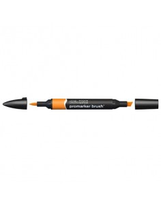 Pennarelli doppia punta Winsor&Newton Promarker brush pumpkin O467 - 0204225