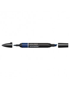 Pennarelli doppia punta Winsor&Newton Promarker indigo blue V234 - 0203169