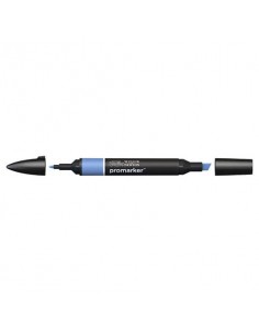 Pennarelli doppia punta Winsor&Newton Promarker blu cobalto B637 - 0203178