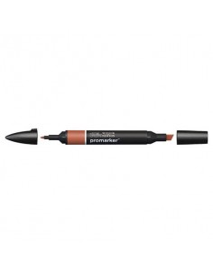 Pennarelli doppia punta Winsor&Newton Promarker burnt umber R646 - 0203076