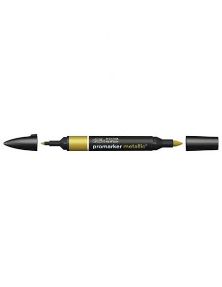 Pennarelli doppia punta Winsor&Newton Promarker metallic gold MT GOL - 0206689
