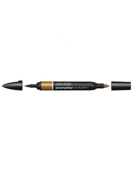 Pennarelli doppia punta Winsor&Newton Promarker metallic red gold MT RGOL - 0206690