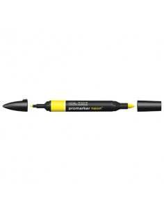 Pennarelli doppia punta Winsor&Newton Promarker neon luminous yellow - NN YL 0205403
