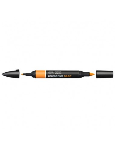 Pennarelli doppia punta Winsor&Newton Promarker neon radiant orange NN OR - 0205404