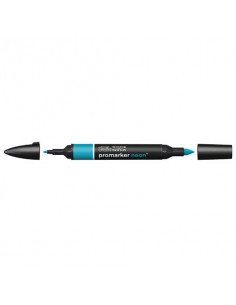 Pennarelli doppia punta Winsor&Newton Promarker neon volt blue NN BL - 0205407