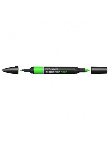Pennarelli doppia punta Winsor&Newton Promarker neon glowing green NN GR - 0205408