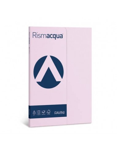 Carta colorata Favini Rismacqua colori tenui 90 g/m² A4 - risma da 300 fogli lilla - A669304