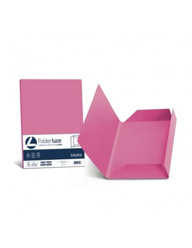 Cartellina 3 lembi Favini Folder Luce&Acqua 200 g/m² 24