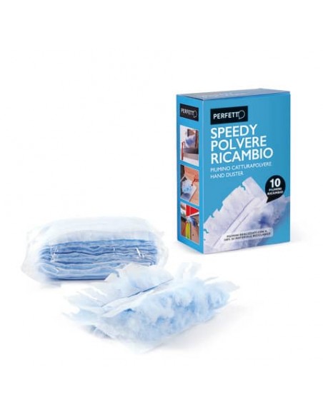 Ricambi piumino Perfetto Speedy polvere conf. da 10 pezzi 12842