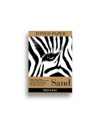 Carta Fabriano Toned Paper conf. 50 fogli 120g A4 - sabbia - 19100496
