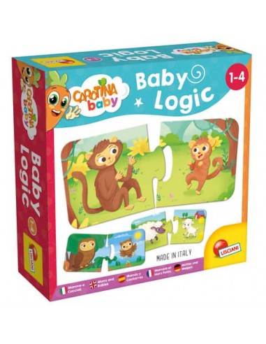 Gioco in scatola Lisciani Carotina Baby Logic Mamme e Cuccioli - 80038