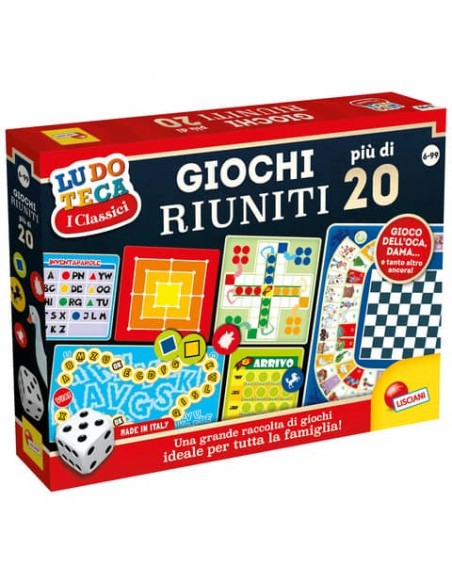 Gioco in scatola Lisciani Ludoteca Il Gioco Riuniti - 89154