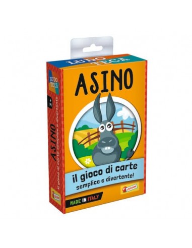 Gioco in scatola Lisciani Ludoteca Le Carte dei Bambini Asino - 85743
