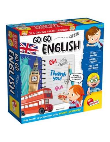 Gioco in scatola Lisciani I'm a Genius Go-go English - 100514
