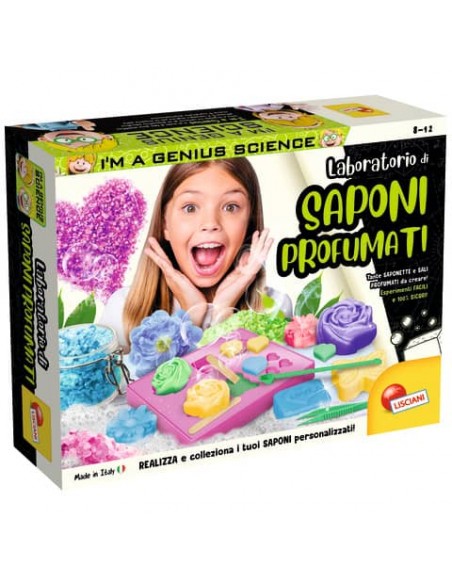 Gioco in scatola Lisciani I'm a Genius Laboratorio dei Saponi Profumati - 66896