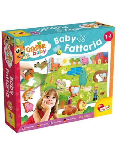 Gioco in scatola Lisciani Carotina Baby Fattoria - 58464
