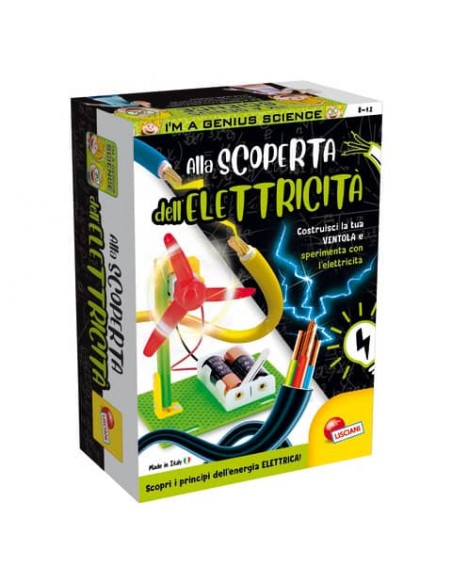 Gioco in scatola Lisciani I'm a Genius Alla Scoperta dell'Elettricità - 100163