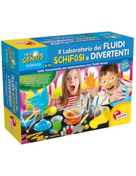 Gioco in scatola Lisciani I'm a Genius Laboratorio Fluidi Schifosi e Divertenti - 62287