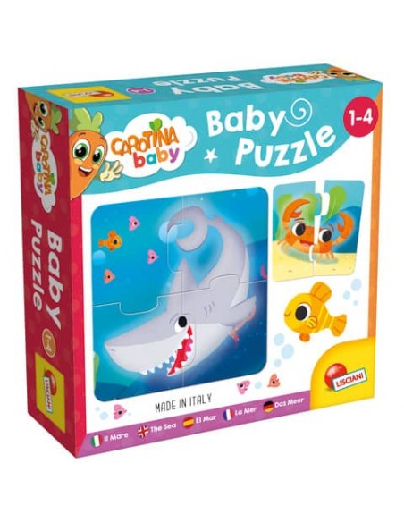 Gioco in scatola Lisciani Carotina Baby Puzzle Il Mare - 80069