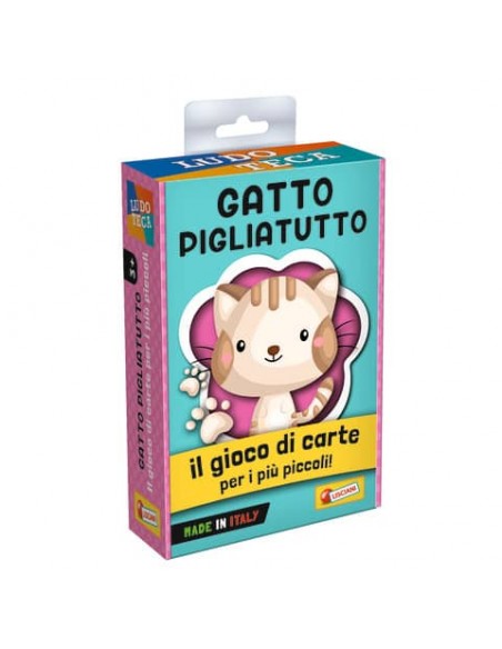 Gioco in scatola Lisciani Ludoteca Le Carte dei Bambini Gatto Pigliatutto - 85774