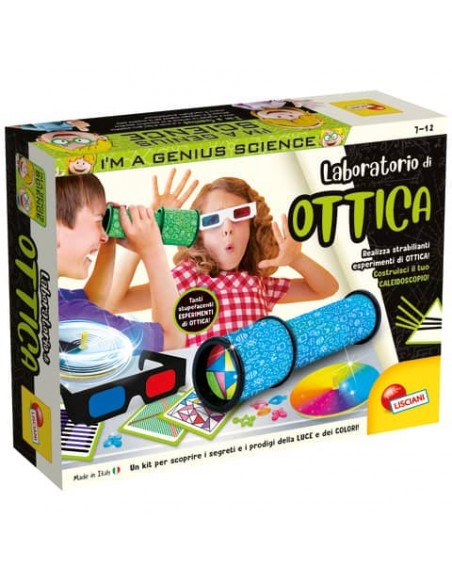 Gioco in scatola Lisciani I'm a Genius Laboratorio Ottica - 97333
