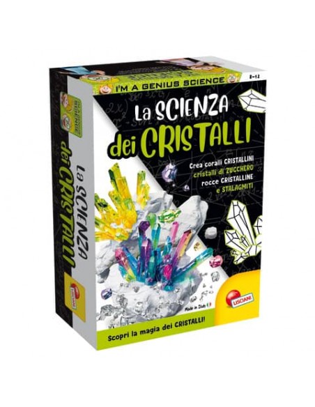 Gioco in scatola Lisciani I'm a Genius La Scienza dei Cristalli - 100217