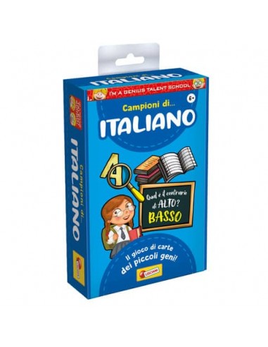 Gioco in scatola materie scolastiche I'm a Genius Italiano - 92291