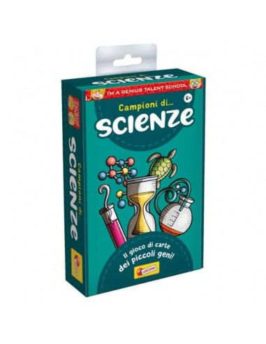 Gioco in scatola materie scolastiche I'm a Genius Scienze - 92451
