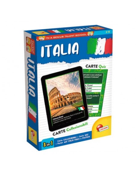 Gioco in scatola Lisciani I'm a Genius Quiz Italia - 100132
