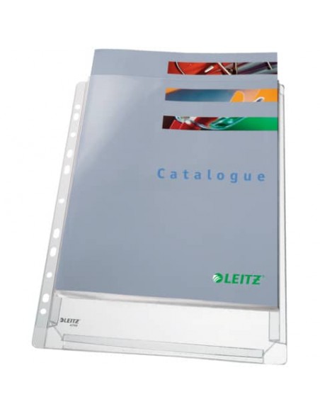 Buste espandibili ad alta capacità Letiz interni a soffietto conf. da 5 pezzi Leitz 22x30 cm - 47563003
